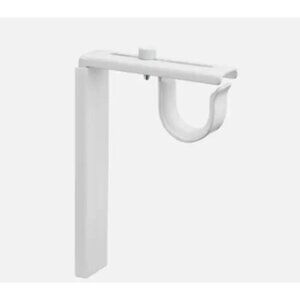 IKEA Betydlig White Curtain Rod Holder BRACKET 302.198.89 21692 NIP NEW Sealed